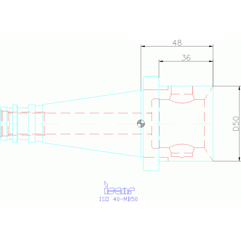 ISO 40-MB50