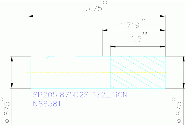 SP205.875D2S.3Z2 TICN