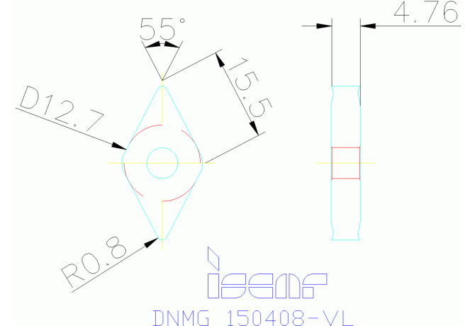 DNMG 150408-VL IC908