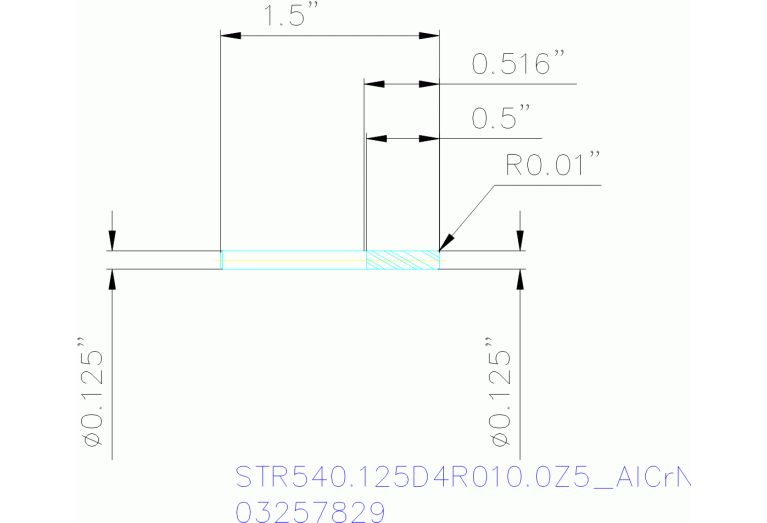 STR540.125D4R010.0Z5 ALCRN