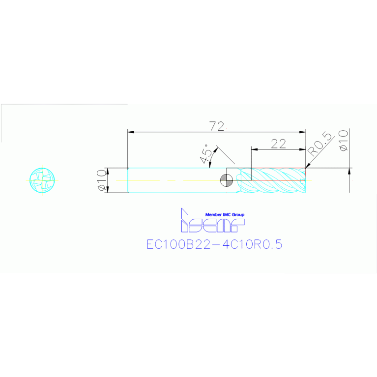 EC100B22-4C10R0.5 IC900