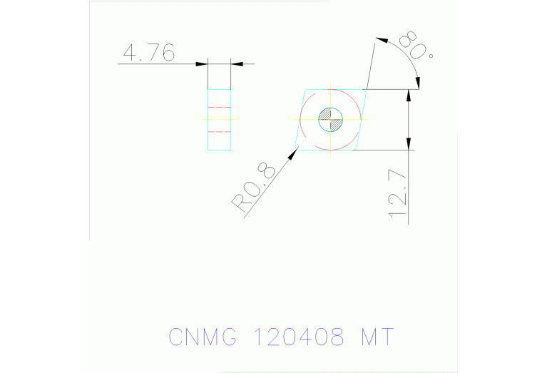 CNMG 120408 MT TT7100