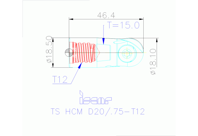 TS HCM D20/.75-T12