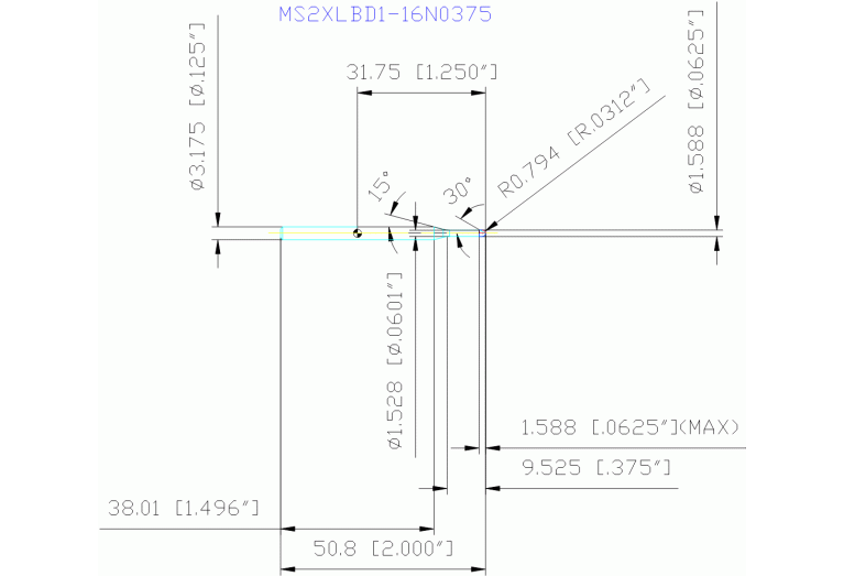 MS2XLBD1/16N0375