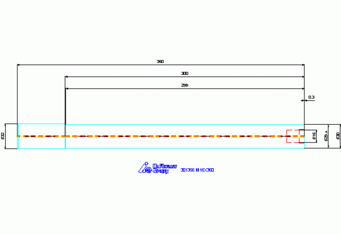 301356 M16X360