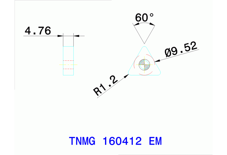 TNMG 160412 EM TT9080