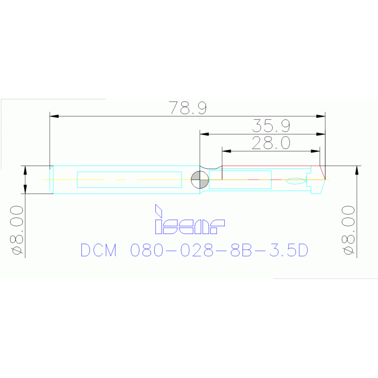 DCM 080-028-8B-3.5D