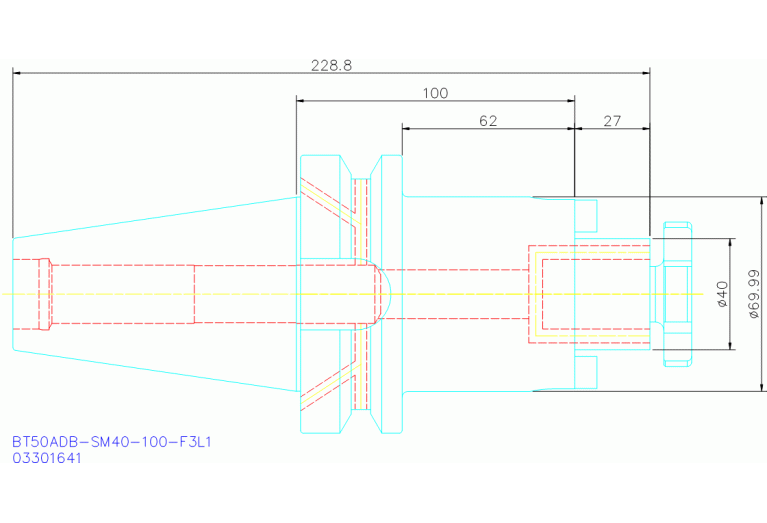 BT50ADB-SM40-100-F3L1