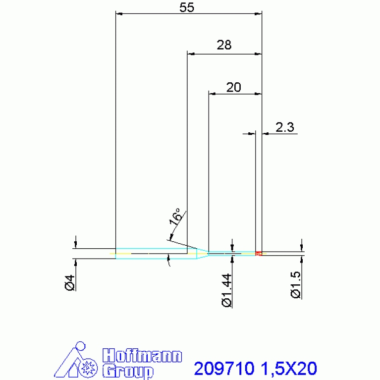 209710 1,5X20