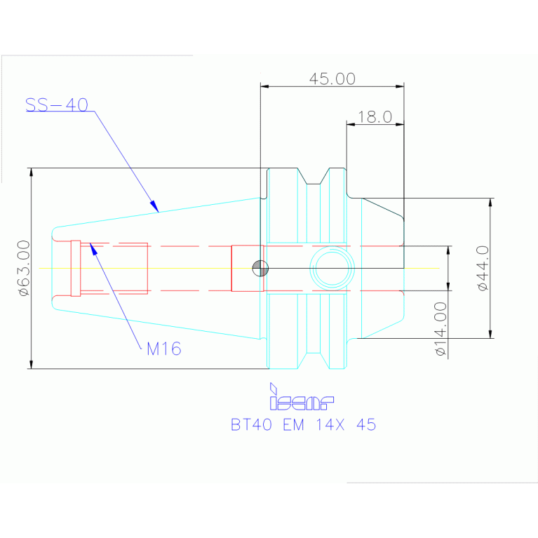 BT40 EM 14X 45