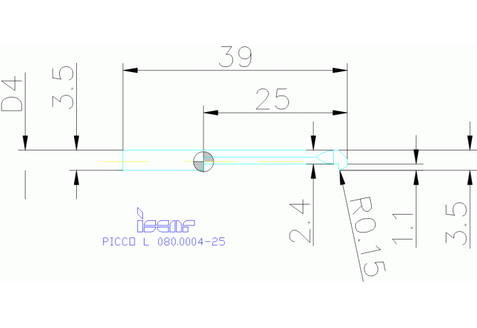PICCO L 080.0004-25 IC228