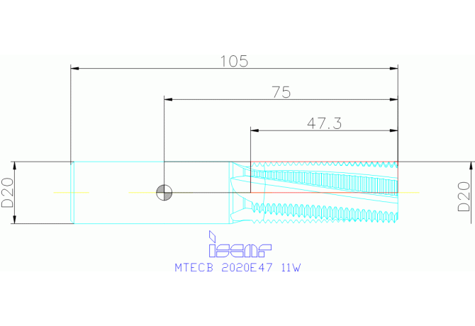 MTECB 2020E47 11W IC908