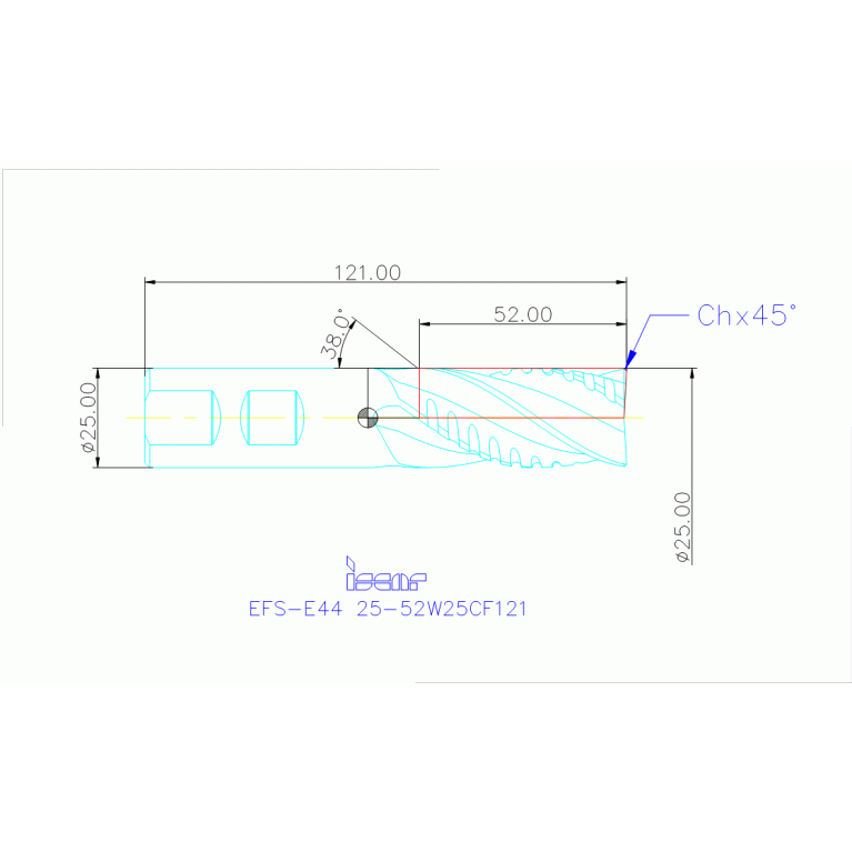 EFS-E44 25-52W25CF121 IC900