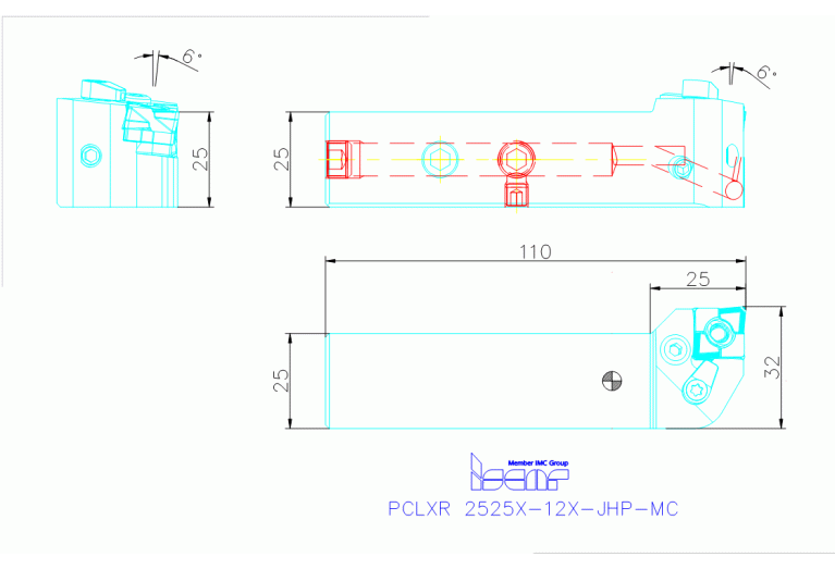 PCLXR 2525X-12X-JHP-MC