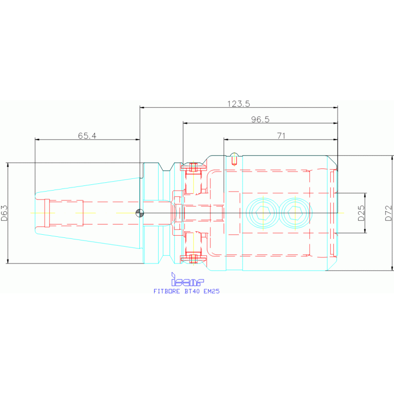 FITBORE BT40 EM25