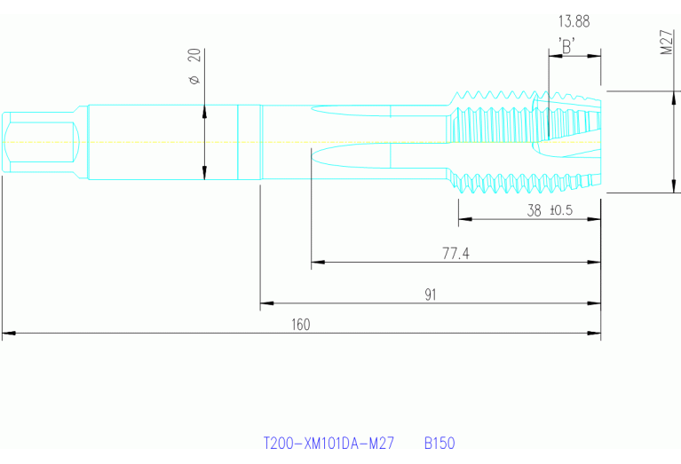 T200-XM101DA-M27 B150