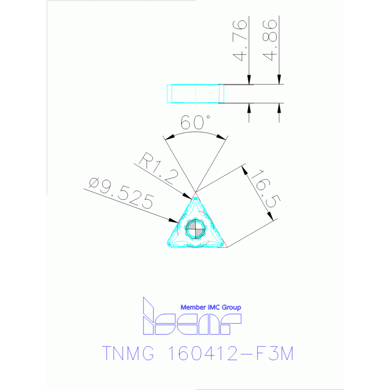TNMG 160412-F3M IC830