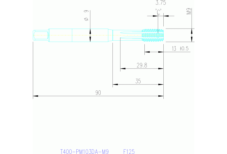 T400-PM103DA-M9 F125