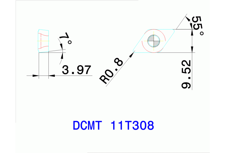 DCMT 11T308 PC TT8125B