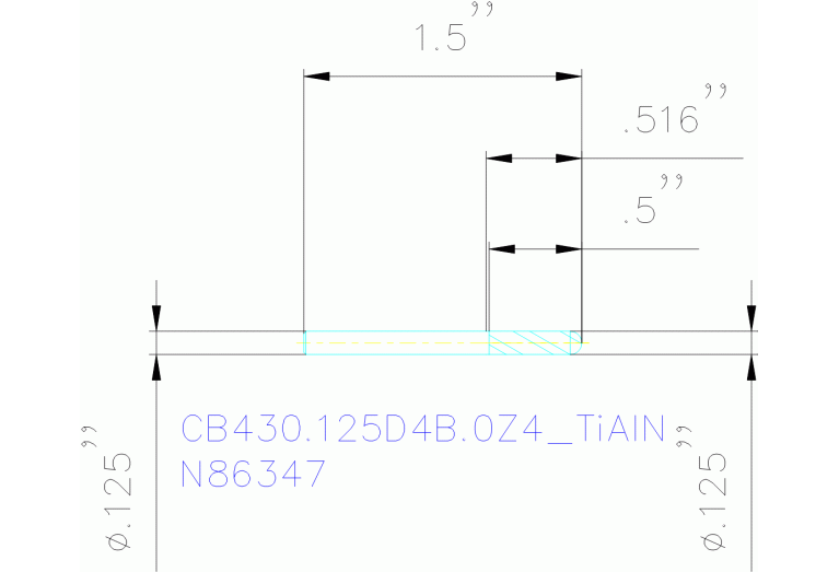 CB430.125D4B.0Z4 TIALN
