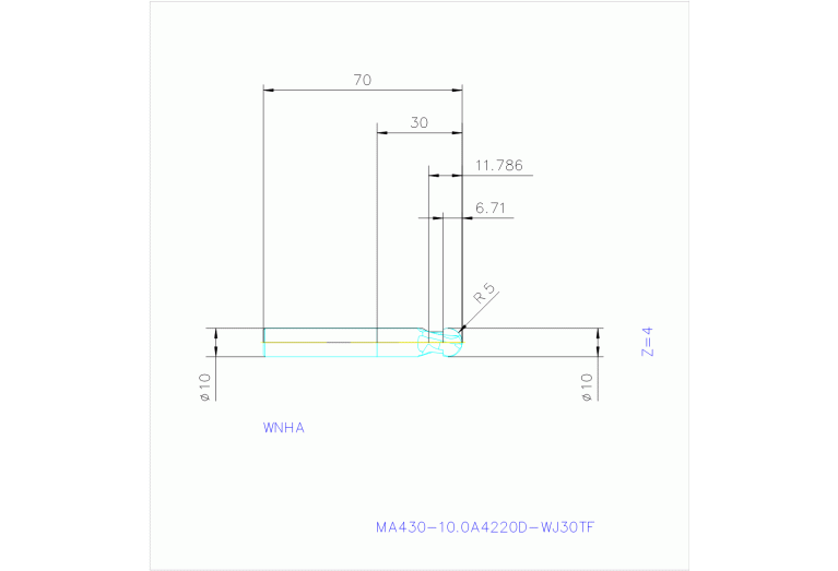 MA430-10.0A4220D-WJ30TF