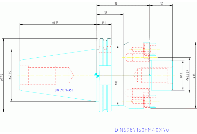 DIN6987150FM40X70