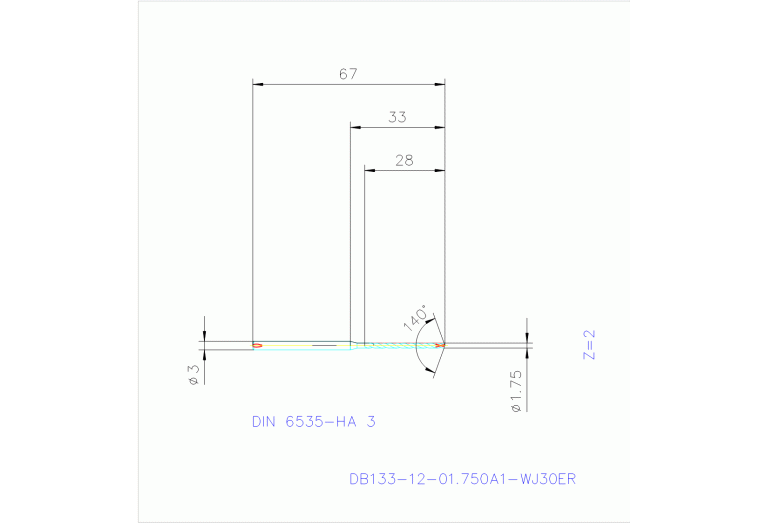 DB133-12-01.750A1-WJ30ER