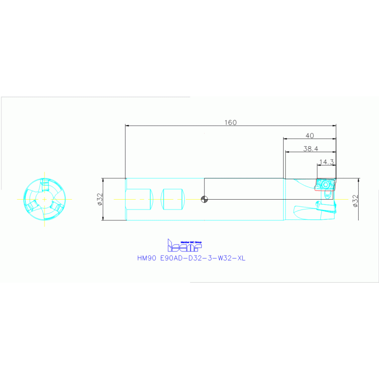 HM90 E90AD-D32-3-W32-XL