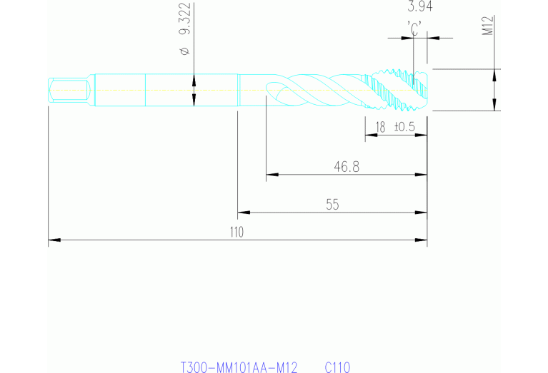 T300-MM101AA-M12 C110