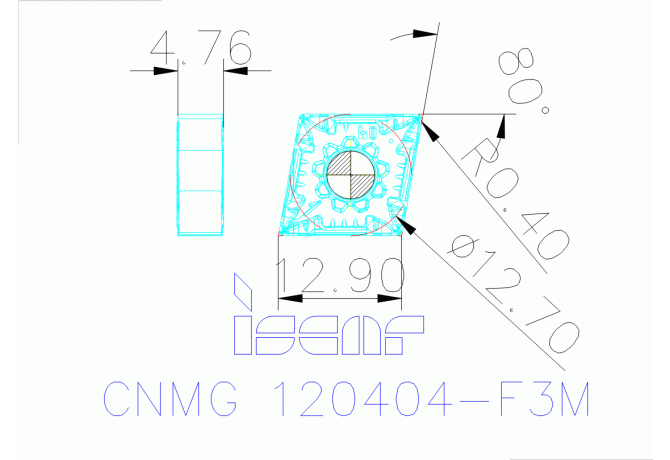 CNMG 120404-F3M IC807