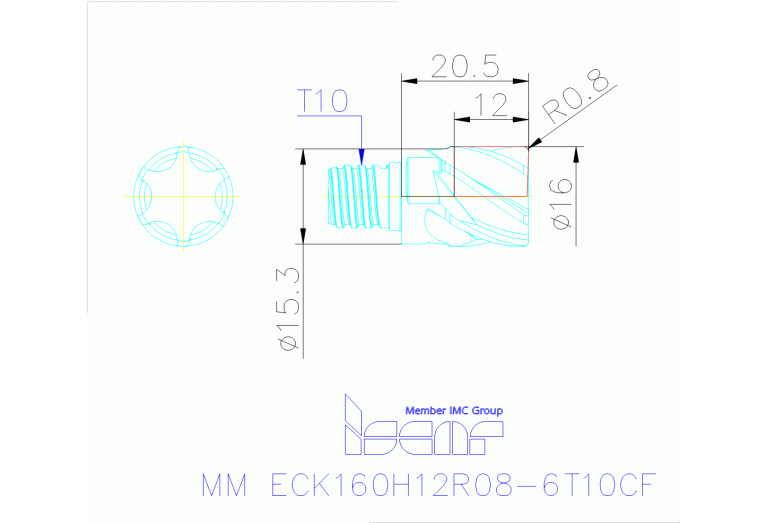 MM ECK160H12R08-6T10CF IC908