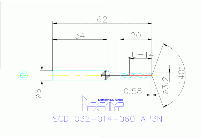 SCD 032-014-060 AP3N IC908