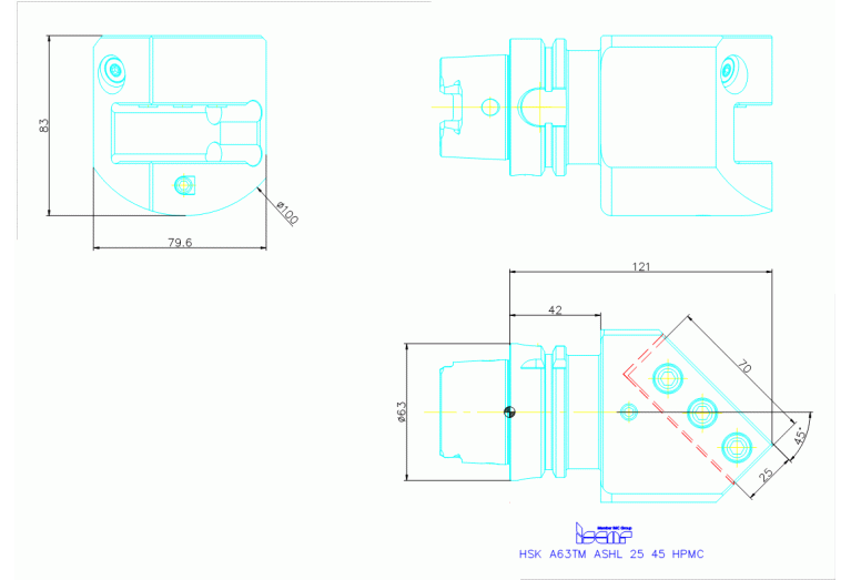 HSK A63TM ASHL 25 45 HPMC