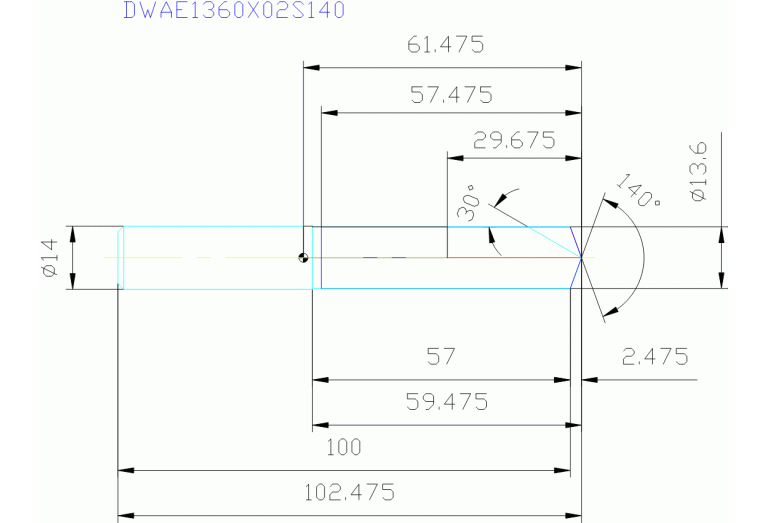DWAE1360X02S140 DP102A