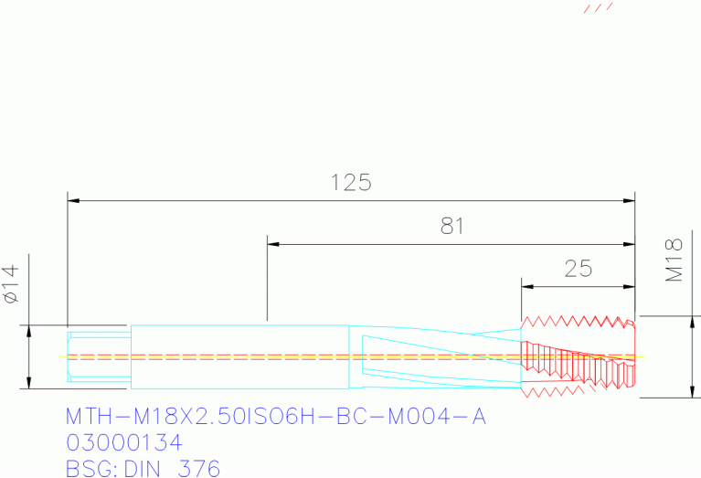 MTH-M18X2.50ISO6H-BC-M004-A
