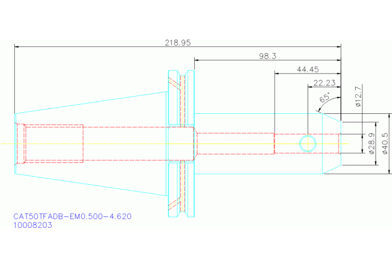 CAT50TFADB-EM0.500-4.620