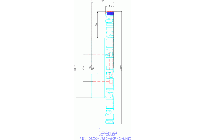FDN D250-1925-60R-CALN15
