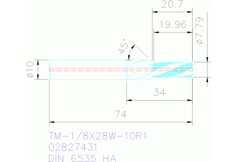 TM-1/8X28W-10R1