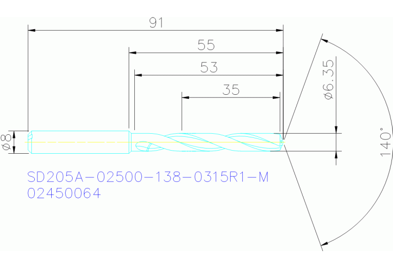 SD205A-02500-138-0315R1-M