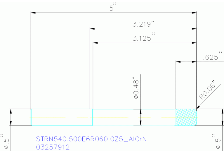 STRN540.500E6R060.0Z5 ALCRN