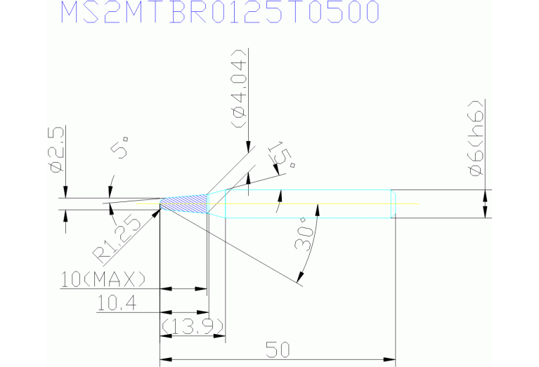 MS2MTBR0125T0500