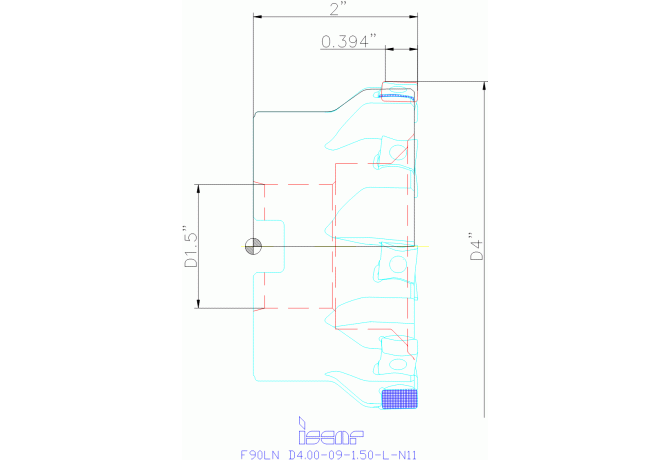 F90LN D4.00-09-1.50-L-N11