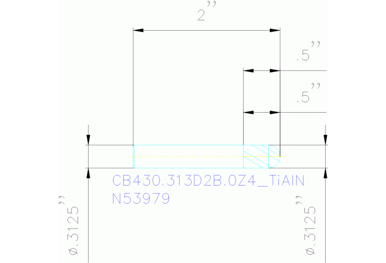 CB430.313D2B.0Z4 TIALN
