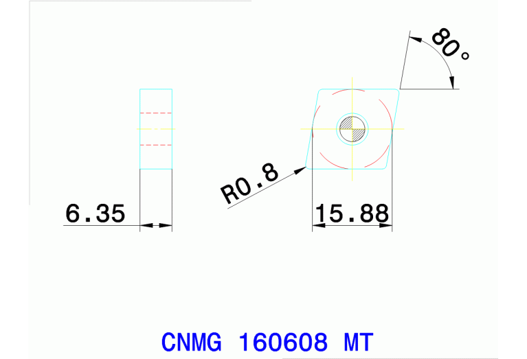 CNMG 160608 MT TT7005