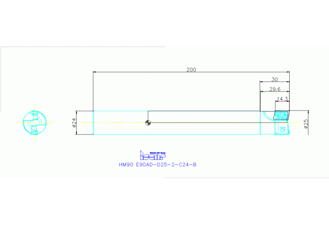 HM90 E90AD-D25-2-C24-B