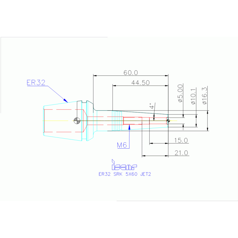 ER32 SRK 5X60 JET2