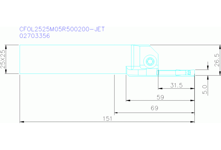 CFOL2525M05R500200-JET
