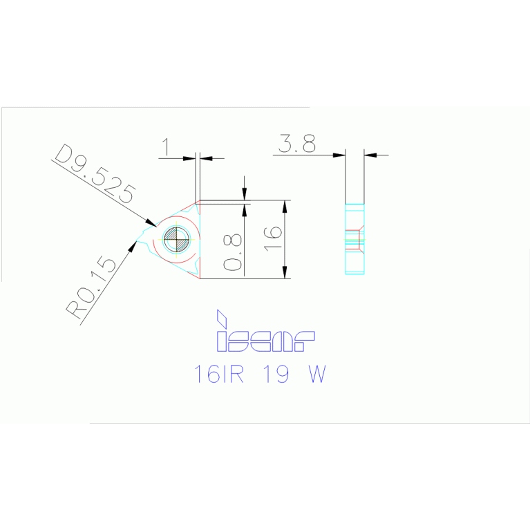 16IR 19 W IC50M