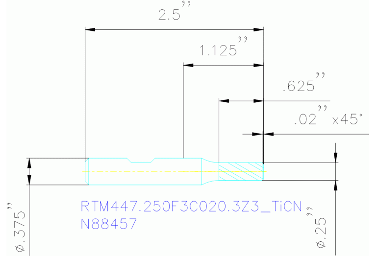 RTM447.250F3C020.3Z3 TICN