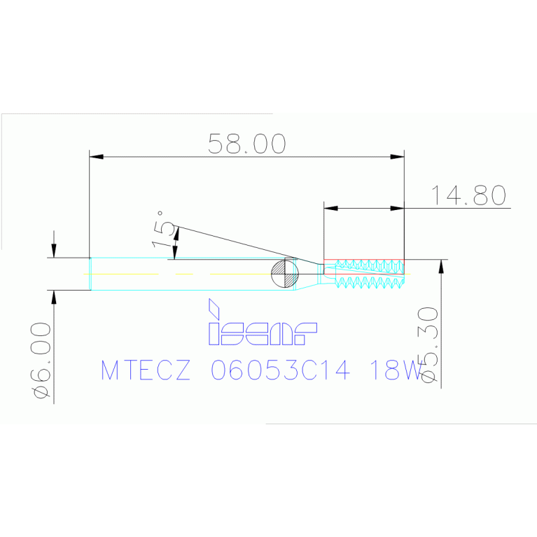 MTECZ 06053C14 18W IC908